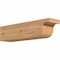 Ekena Millwork Del Monte Smooth Rafter Tail, Western Red Cedar, 5 1/2"W x 6"H x 24"L RFT06X06X24DEL00SWR - alternate 1